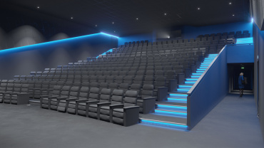 В новом кинотеатре объединенной сети в МФК «Щелковский» откроется премиальный зал нового формата Dolby Cinema