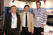Андрей Соломенник (Rambler & Co), Александр Шепелев (UCS) и Роман Шиманский (Rambler Касса)