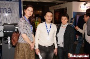 Ксения Леонтьева (Невафильм Research), Влад Козлов (Айви Синема) и Мария Безенкова (Невафильм Emotion) 
