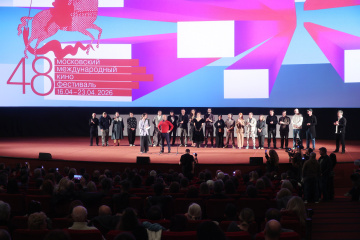 Мировая премьера военной драмы «Литвяк» прошла в рамках 48-го ММКФ