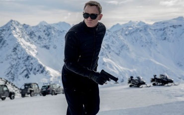 Боевик «007:Спектр» собрал $6,4 млн на вечерних показах в понедельник в британском прокате 