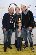 Георгий Шабанов (All Media), Екатерина Миронова (ТНТ) и режиссер Петр Миронов