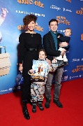 Катерина Кейру и Алексей Гаврилов 
с детьми