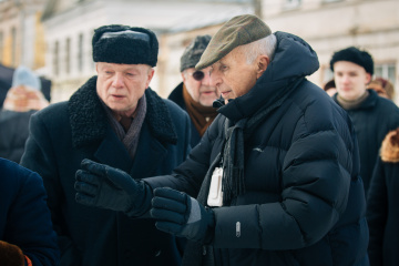 В Москве продолжаются съемки нового фильма «За нас с вами» Андрея Смирнова