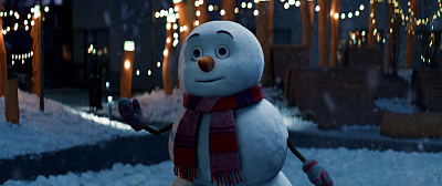 3/4  - Кадры из фильма: СНЕГОВИК