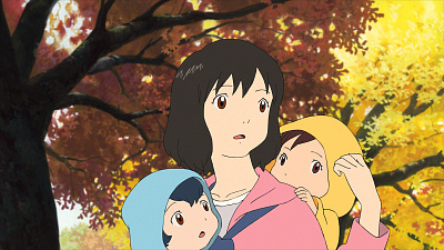 1/3  - Кадры из фильма: ВОЛЧЬИ ДЕТИ АМЭ И ЮКИ