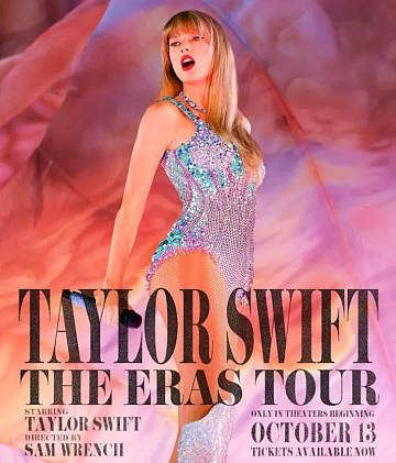 Постер: TAYLOR SWIFT: THE ERAS TOUR