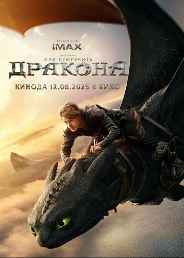 Постер: КАК ПРИРУЧИТЬ ДРАКОНА